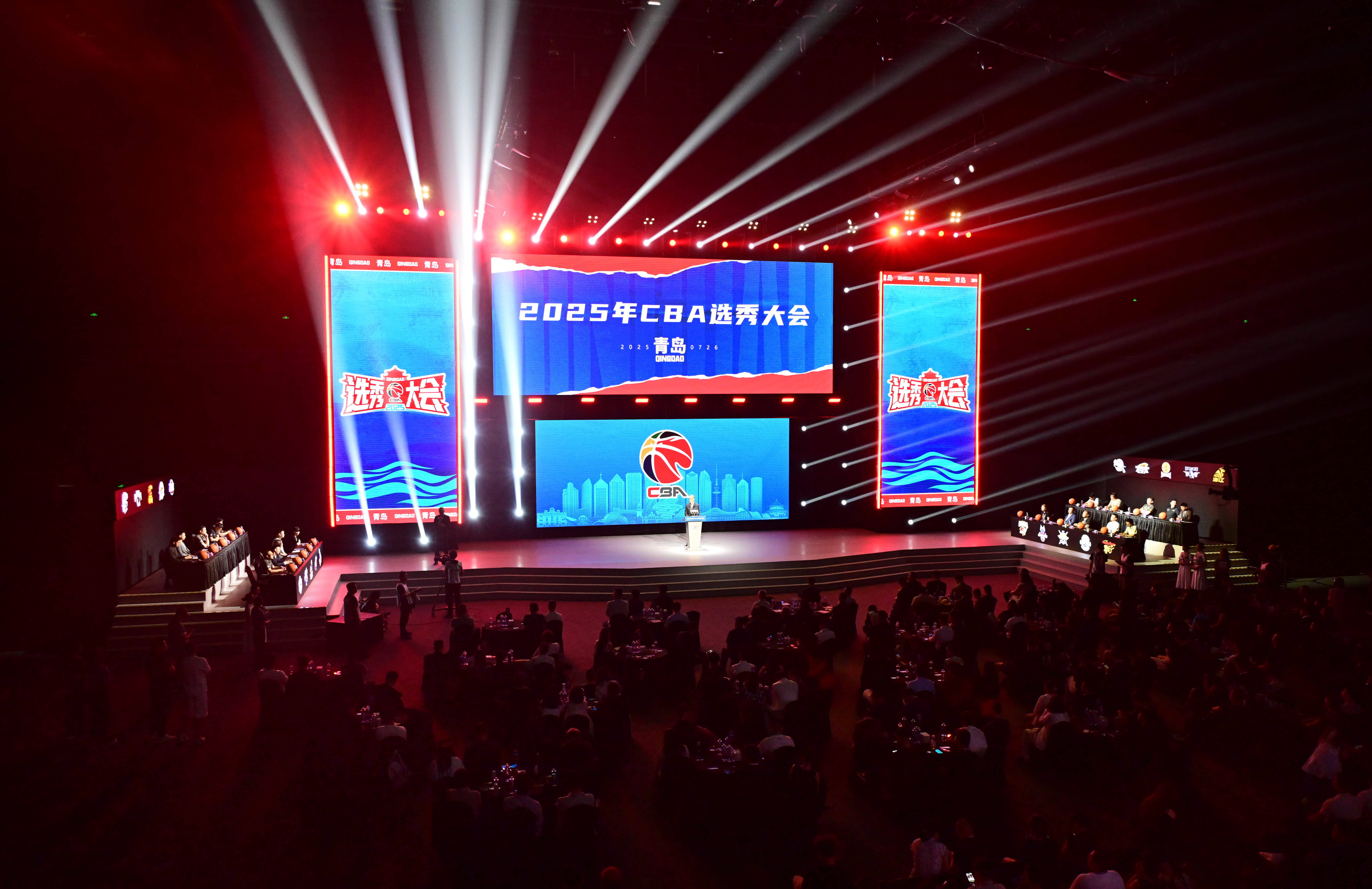 （体育）篮球——2025年CBA选秀大会在青岛举行